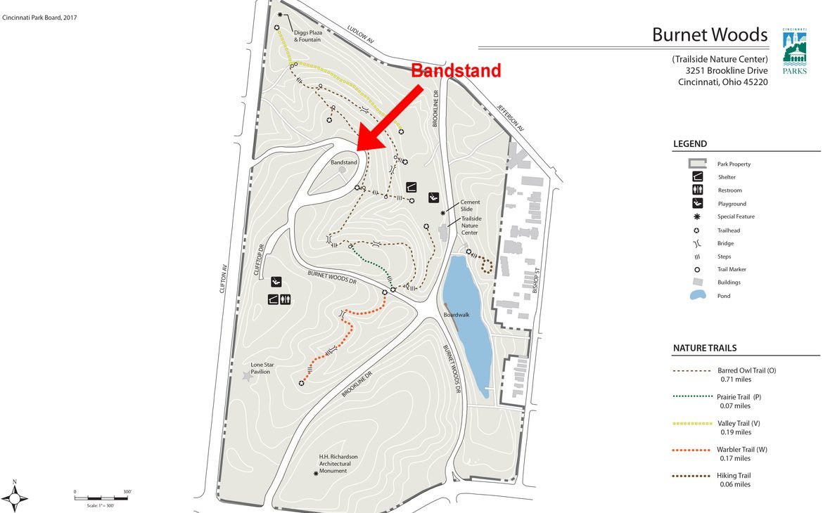 Burnet_Woods-Map